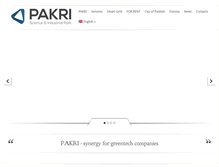 Tablet Screenshot of pakri.ee